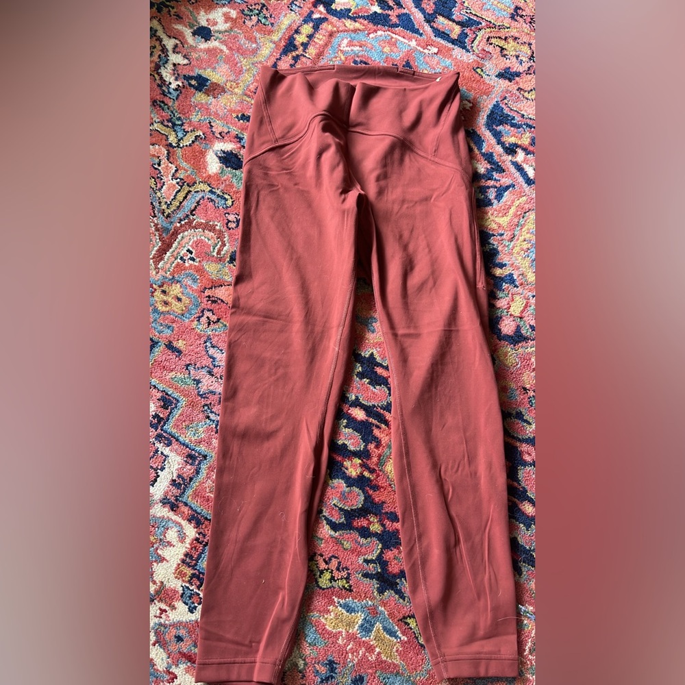 lululemon athletica Rust Leggings